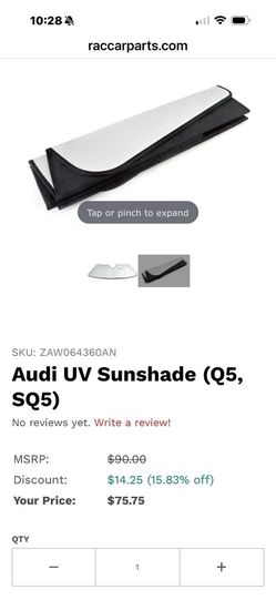 Audi UV Sunshade - Q5, SQ5
