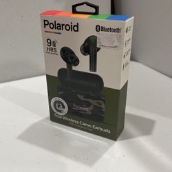 True wireless Camo Earbuds Polaroid 