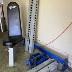 Fitness Gear Pro with Rack and Bench