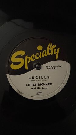 Little Richard  Lucille/ Send Me Some Lovin On 10” 78 rpm