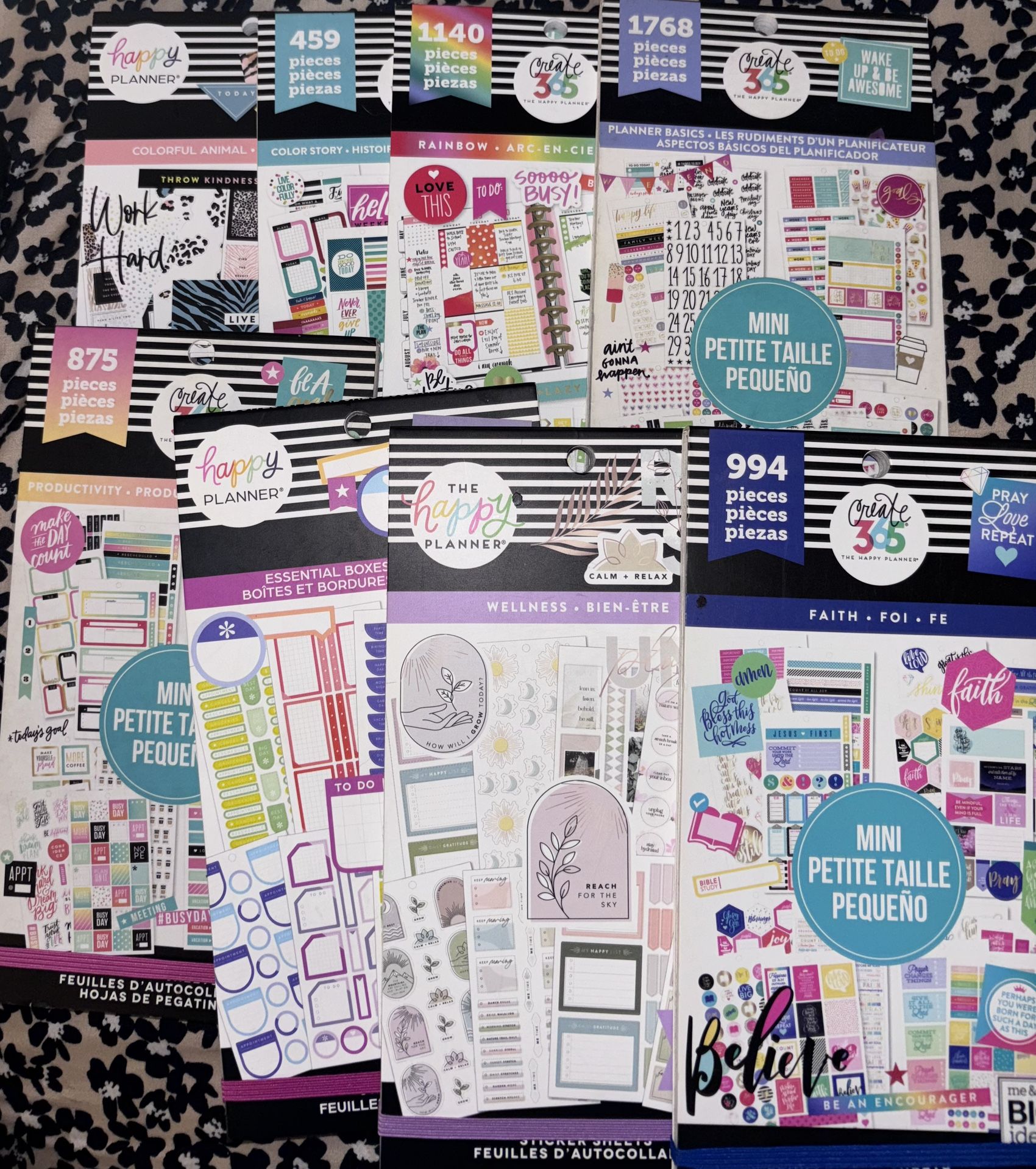 Happy Planner Sticker Books & Holder