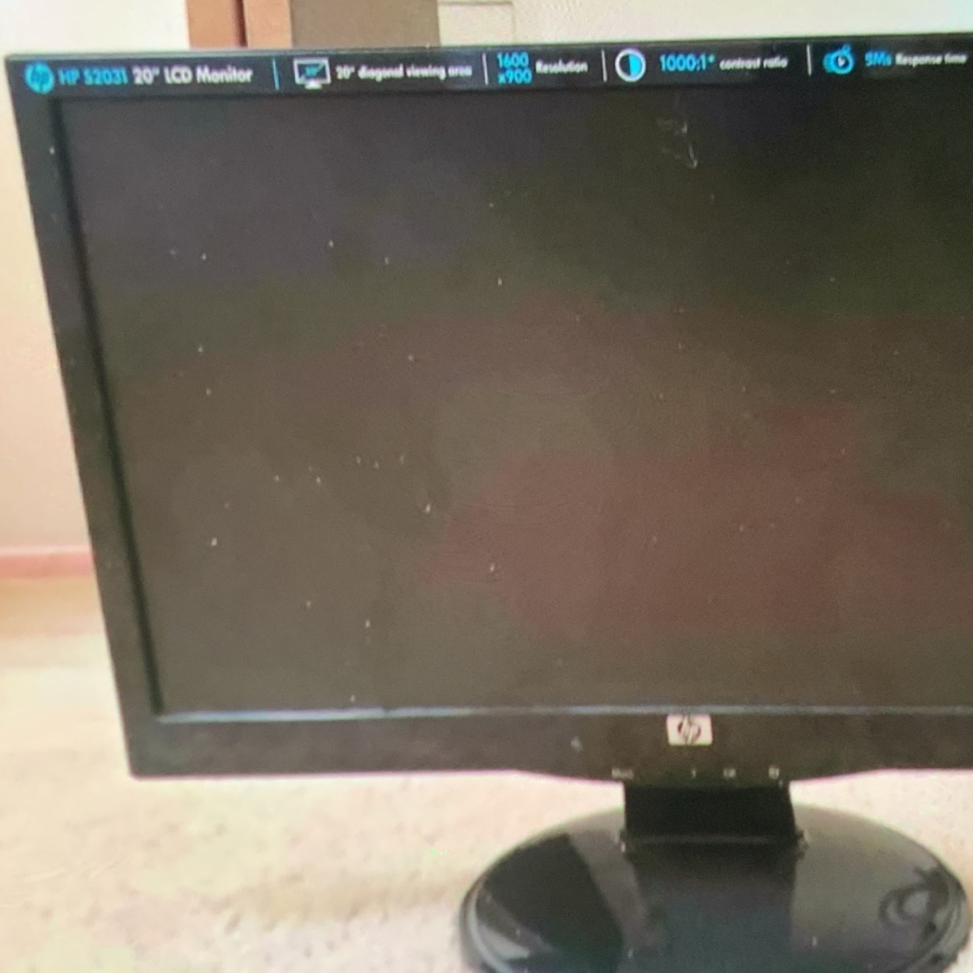 Monitor - HP 20”