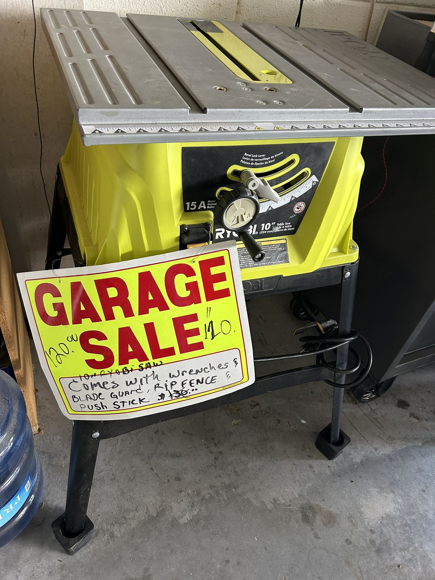 Ryobi Table Saw
