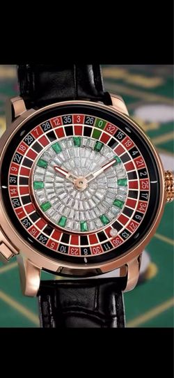 Casino roulette watch