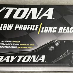 Daytona Low Profile Long Reach 3 Ton Jack - Black