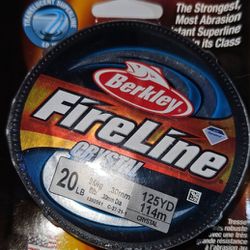 Berkley Fireline crystal 20LB fishing line spool for Sale in Grand Prairie,  TX - OfferUp