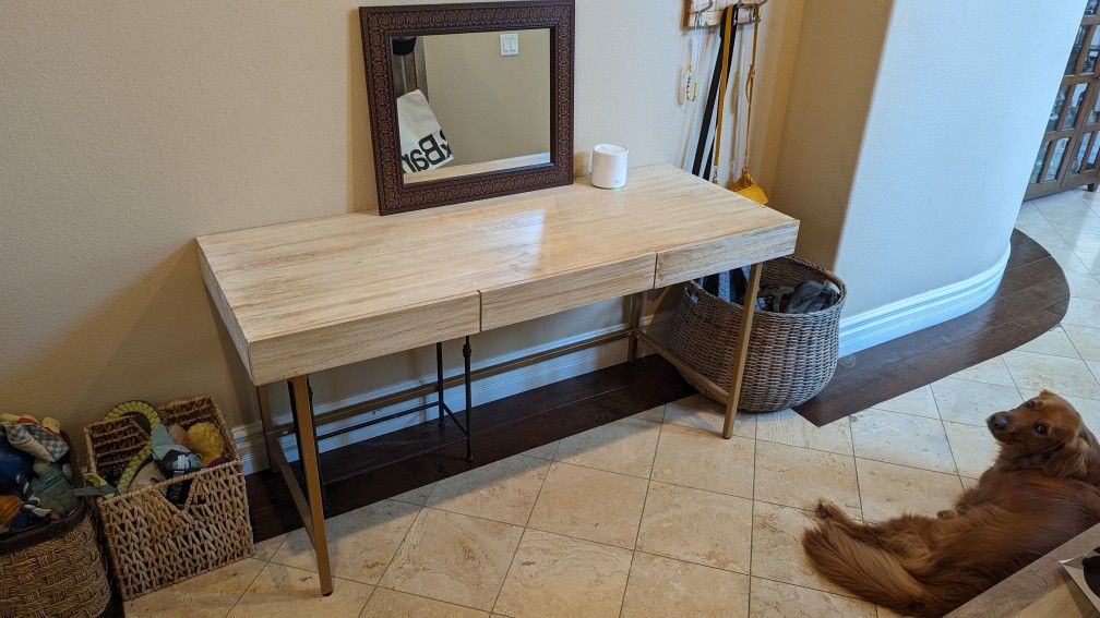 World Market Driftwood Cristela Desk