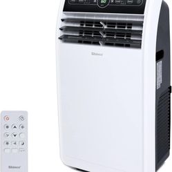 Shinco 12,000 BTU Portable Air Conditioner(11,500BTU ASHRAE), Portable AC Unit with Built-in Cool, Dehumidifier&Fan Modes for Room up to 400 sq.ft, Ro