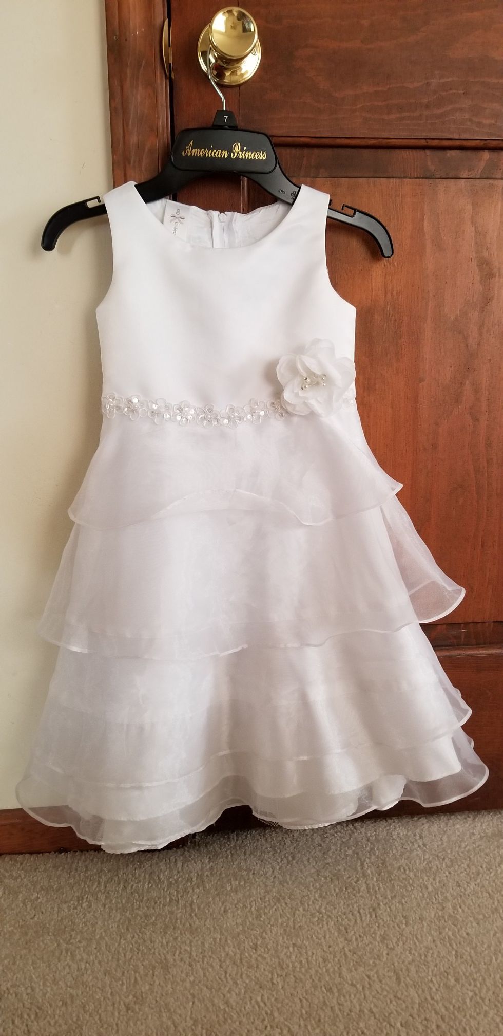 Size 4 Kid Collection Organza Flower Girl Dress