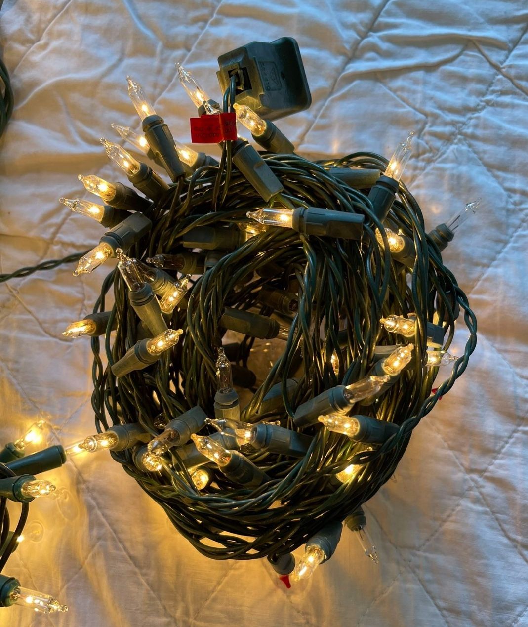1 Set Of 60 Christmas clear Lights