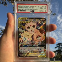 TOGEPI , CLEFFA , & IGGLYPUFF  TAG TEAM PSA 10  
