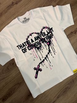 Men’s white T shirt