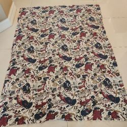 MLB Table Cloth, 6 Placemants, 6 Napkins & 6 Napkin.  Holders