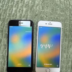 Two Iphone 8’s