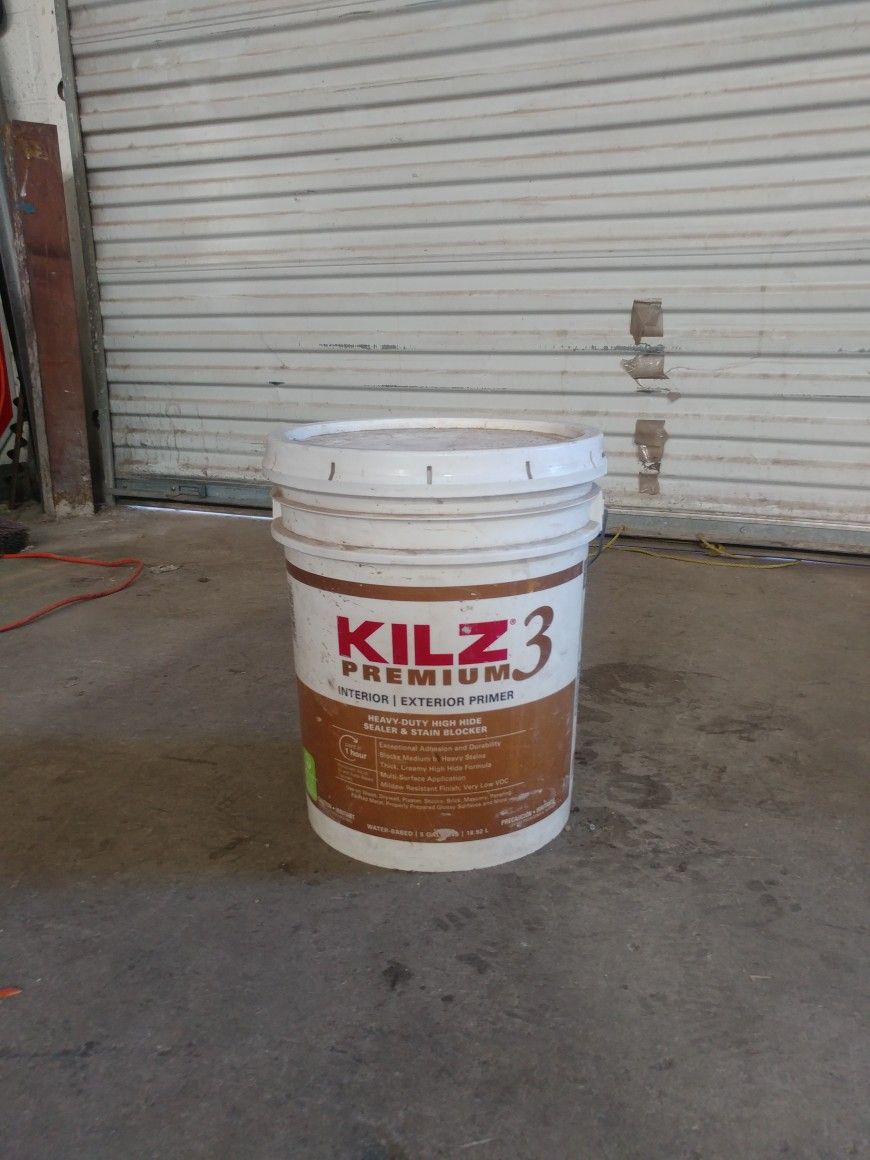 Kilz 3 Premium Interior and exterior Primer.  