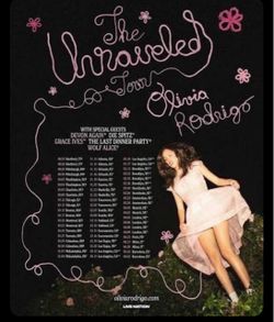 Olivia Rodrigo The Unraveled Tour