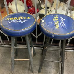 Goodyear Racing Stools 