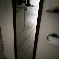 Wood Frame Full Body Mirror 