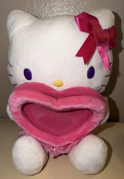 NWT Vintage 2008 Sanrio HELLO KITTY Plush Heart Photo Frame 11”H