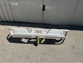 CHEVY CHEVROLET GMC SIERRA  2019 2020 2021 2022 2023 2024 2025 REAR BACK BUMPER COVER USED ORIGINAL OEM ( Small bottom Dent)