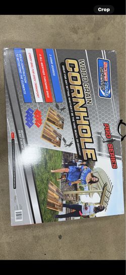Cornhole boards with bags