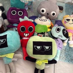BOOTLEG dandy’s world plushies 