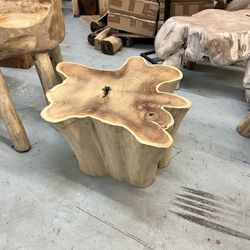 *** Beautiful Solid Teak Coffee End Table
