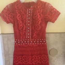 Red Brand New Dress size Small $30