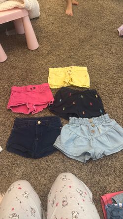 3t 4t 5 girl shorts