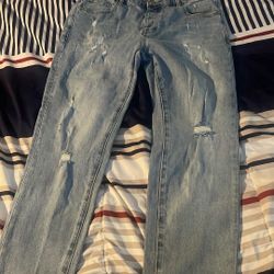 Purple Jeans Size 34