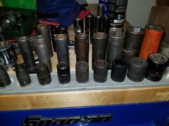 Snap on impact sockets