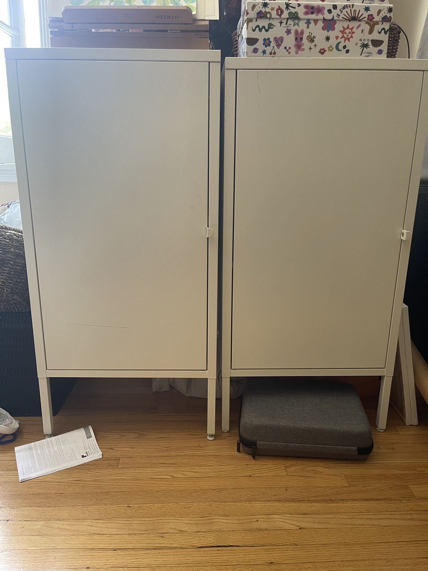 IKEA Metal Cabinet – White Cabinets
