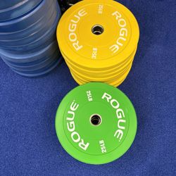 ROGUE COLORED ECHO BUMPER PLATES