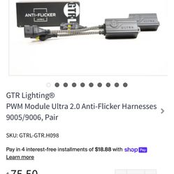 GTR -H098 Anti-Flicker Ultra 2 