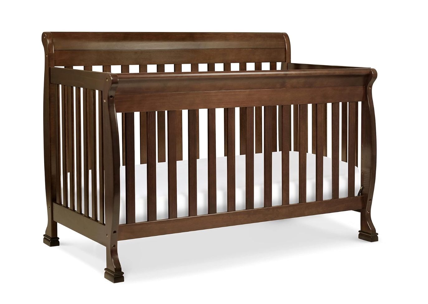 DaVinci Kalani 4-in-1 Convertible Baby Crib with Wooden Toddler Bed, Daybed & Full-Size Bed Conversion - Easy to Assemble & GREENGUARD Gold Certified