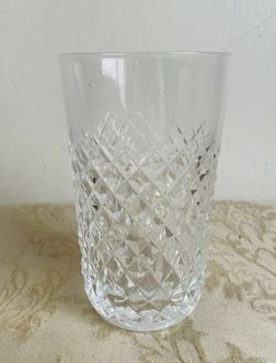 Waterford Crystal ALANA Tumbler 12 Oz 5" Glass ~ Gothic Mark Ireland Made