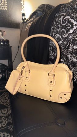 Small Butter Yellow Purse
