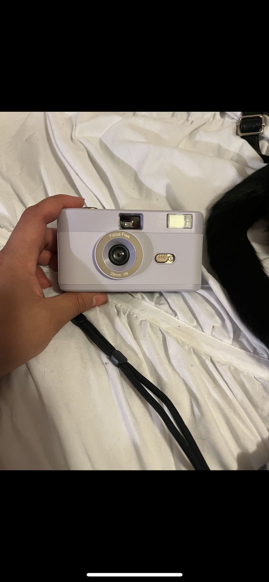 35mm Aesthetic Purple Film Camera 