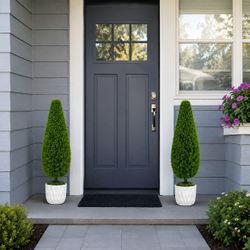 Artificial Cedar Bushes