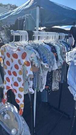 Baby Clothing Lot — Mixed Prints and Styles