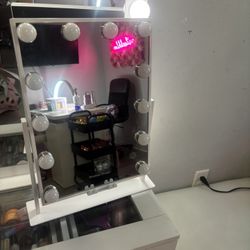 mini vanity mirror 