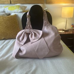 Pink Leather Purse