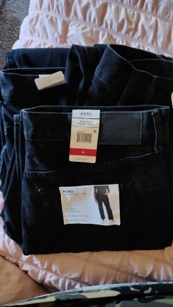 Lot - 3 Pair Aeropostale Highrise Baggy Jeans Size 14