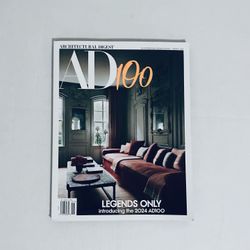 Architectural Digest Magazine - January 2024 - Legends Only