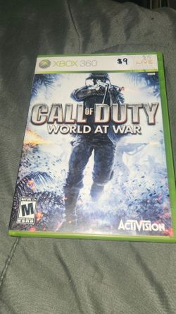 Call of Duty: World at War Xbox 360