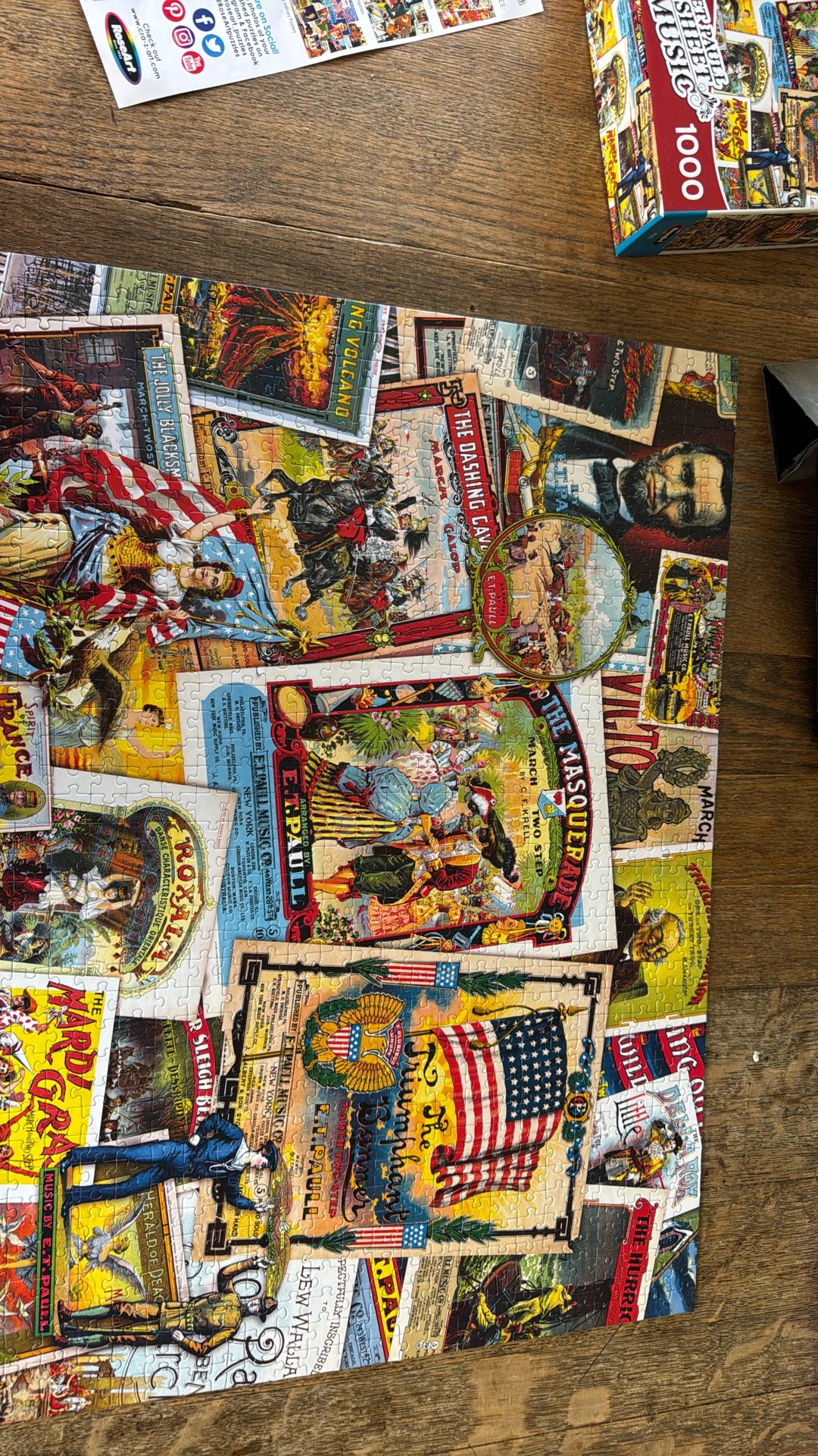 Paul Sheet music 1000 Piece Puzzle