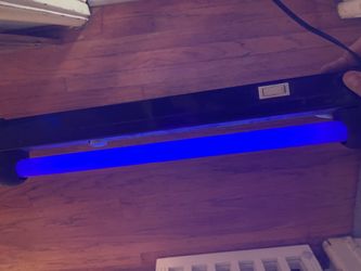 Old black light bar, still works! Approximately 15 inches