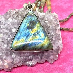Sterling Labradorite Necklace
