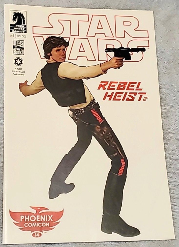 Rebel Heist # 1 Rare Variant Cover (2014)