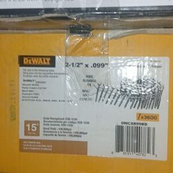 DEWALT

2-1/2 in. Metal Coil Nails 
